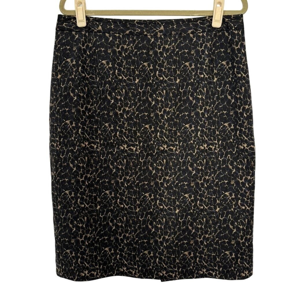 NWOT Elie Tahari Animal Print Skirt Size 16